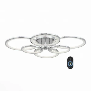 Потолочная светодиодная люстра ST Luce Twiddle Dimmer SL867.102.06 ST LUCE ДИЗАЙНЕРСКИЕ, TWIDDLE DIMMER 137045 Хром