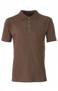 66380 Тенниска-поло коричневая  Спецодежда для продавцов  размер S (46)