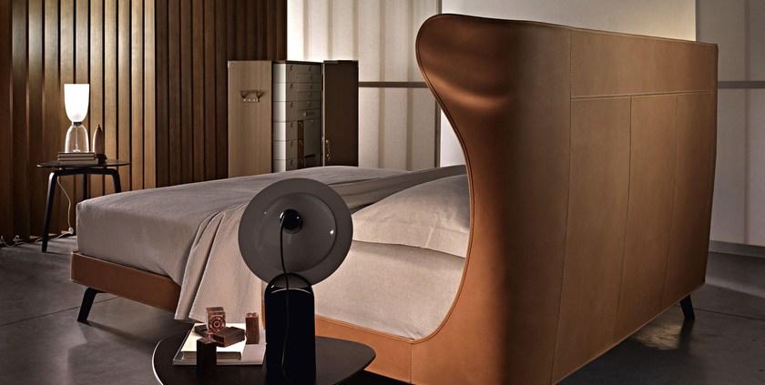 Poltrona Frau Двуспальная кровать в коже La notte - letti sun-id-1375584 - Вид №2