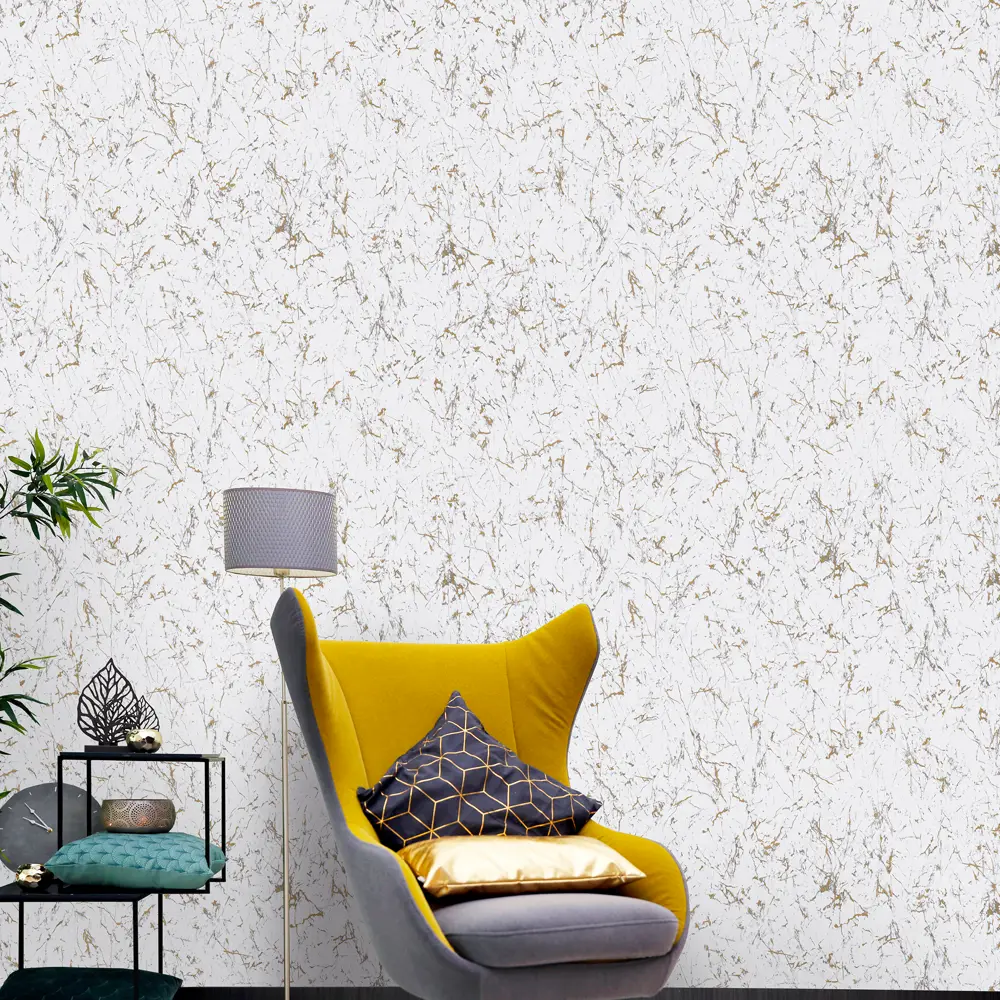 ELYSIUM Каменный цветок — флизелиновые обои с абстрактным узором в бежевых тонах 89389847 STLM-1571492 - Вид №2