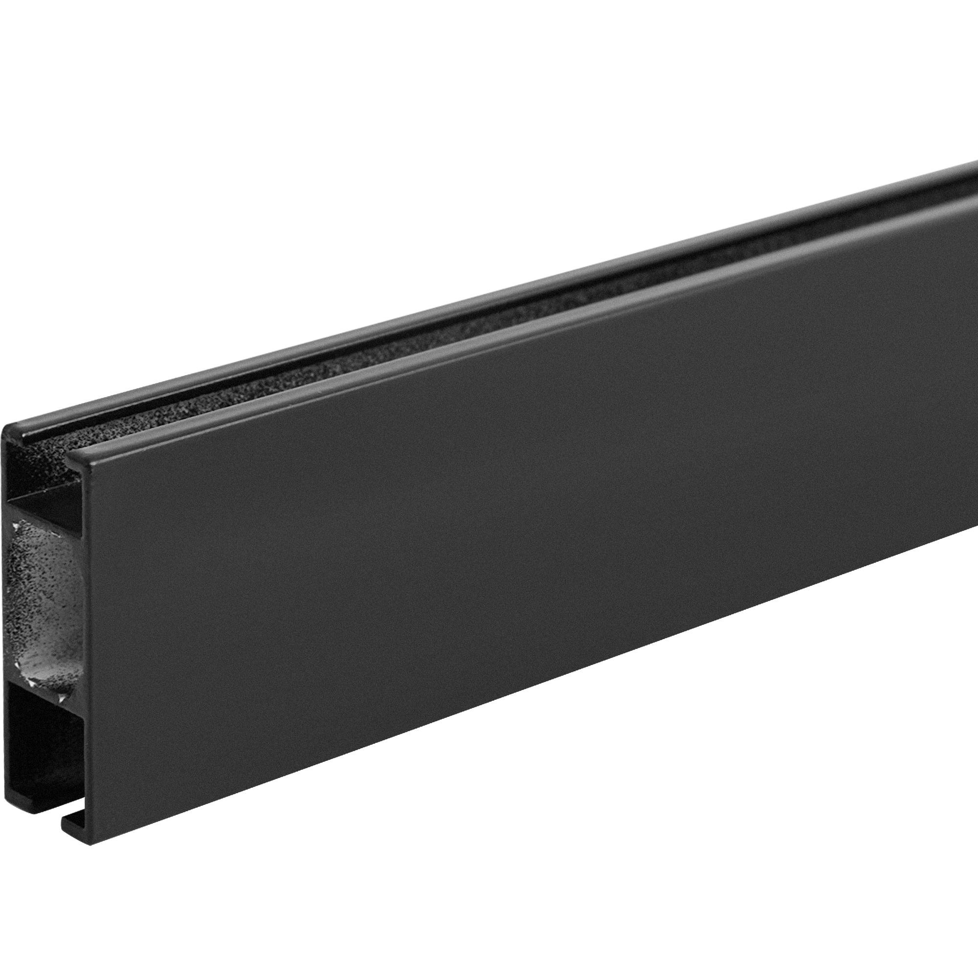 Алюминиевый профиль INSPIRE 240 см черный матовый 86198611 STLM-0066724