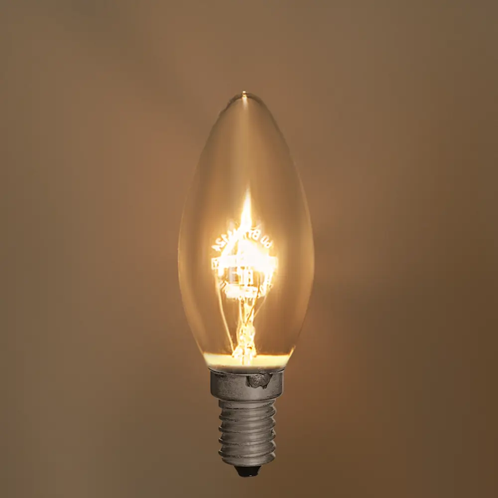 ОНЛАЙТ Лампа накаливания Е14 60Вт с теплым свечением 89413695 STLM-1567205 - Вид №2