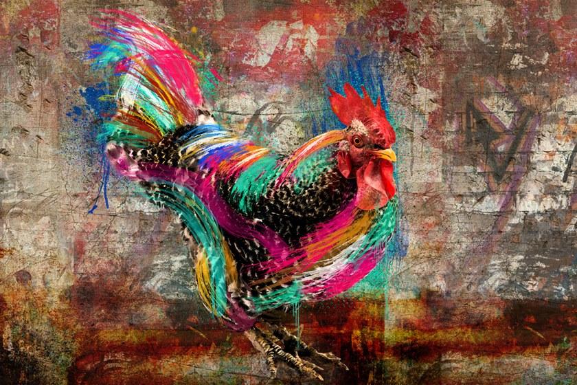 MOMENTI Авторский художественный принт Crazy home paintings Cff-001 - Вид №1