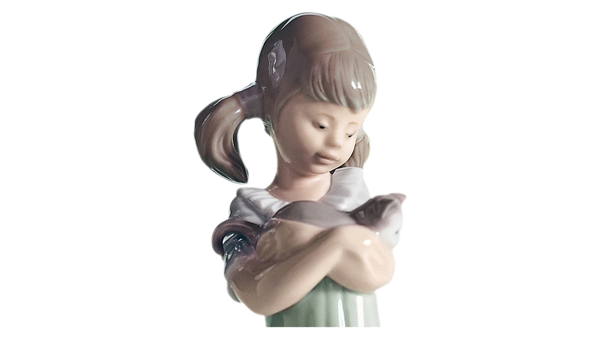 10668975 LLADRO Фигурка Lladro "Не забудь меня!" 7x21см Фарфор Lladró  - Вид №4