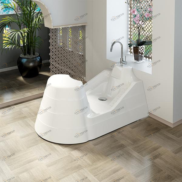 Акриловая ванна "ВУДУ", рама-подставка, слив, торцевая панель Radomir 1-01-0-0-1-165