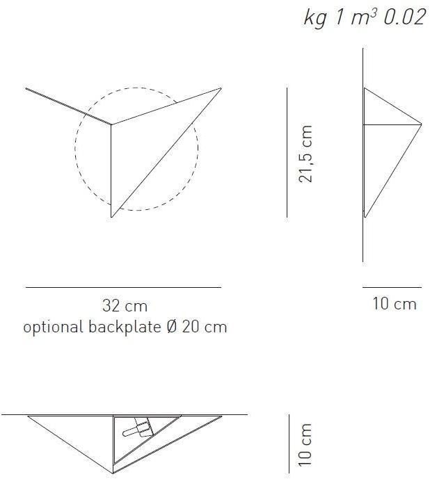 AXOLIGHT Галогенный металлический настенный светильник Vasily sun-id-1483369 - Вид №3