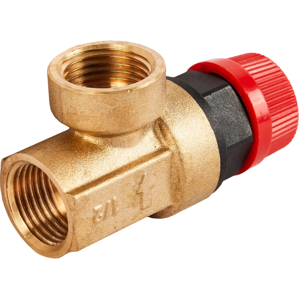 Предохранительный клапан HEIZEN 1/2" 3 атм для систем отопления 87503367 STLM-0074190 - Вид №3