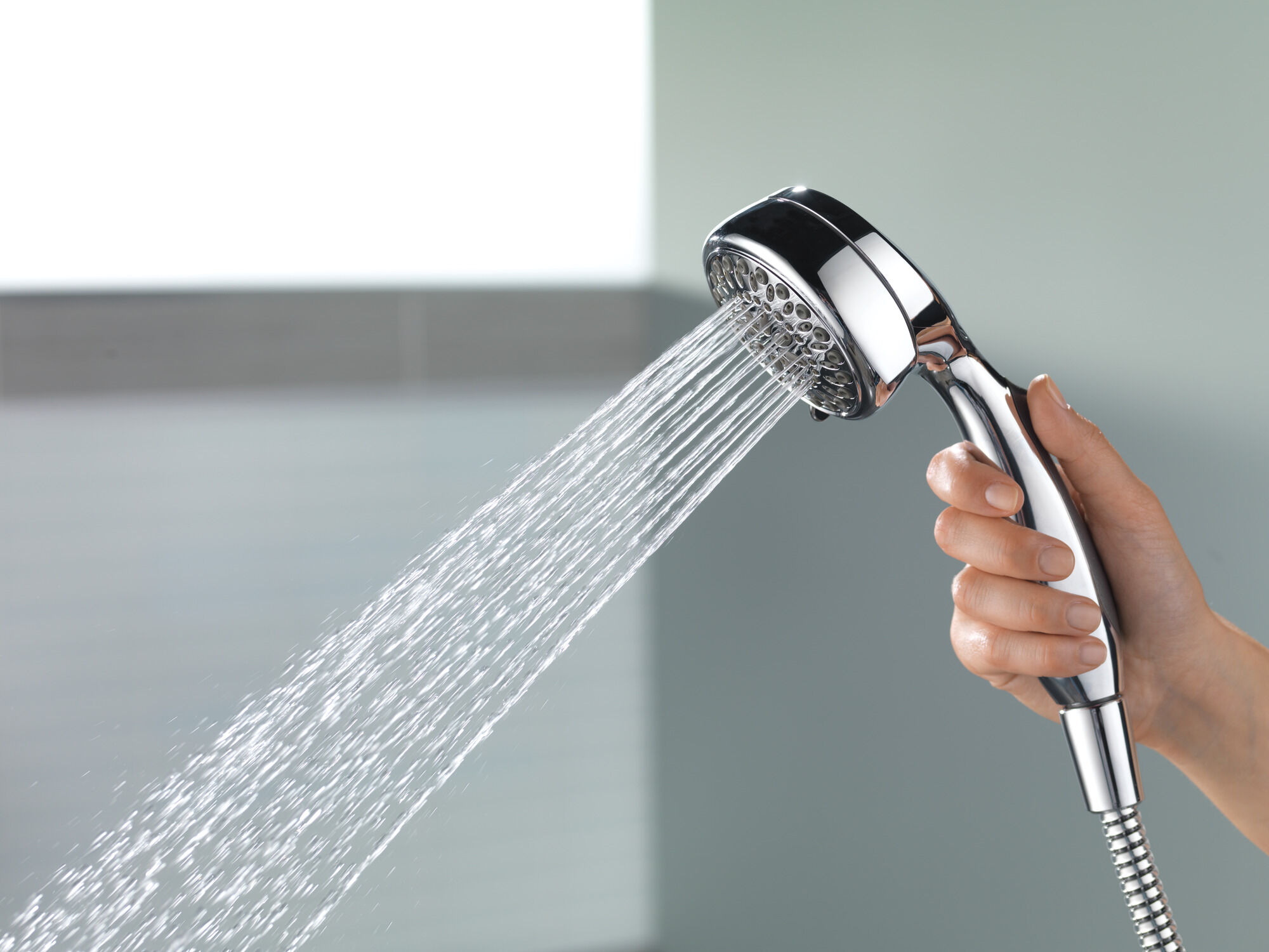75700 Ручной душ с 7 настройками Delta Faucet Universal Showering Хром  - Вид №3