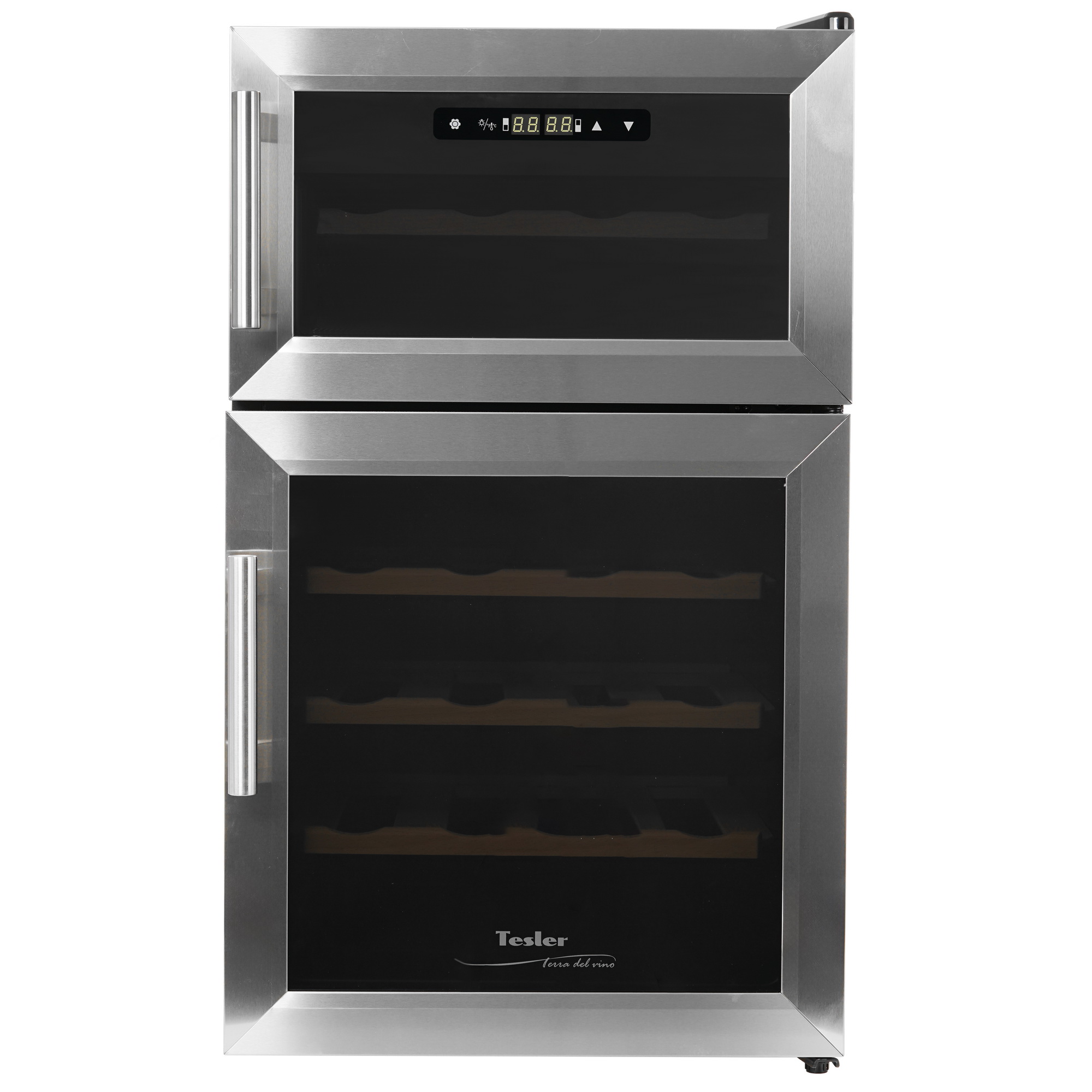9944973 Винный шкаф Tesler WCD-242 серебристый STDN-0053789 - Вид №1