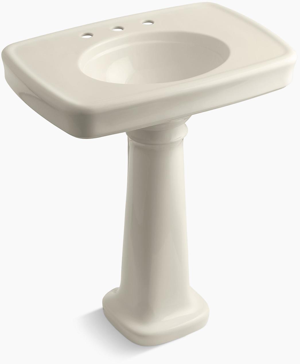 K-2347-8-47 Напольная раковина стоящая прямоугольная Kohler 