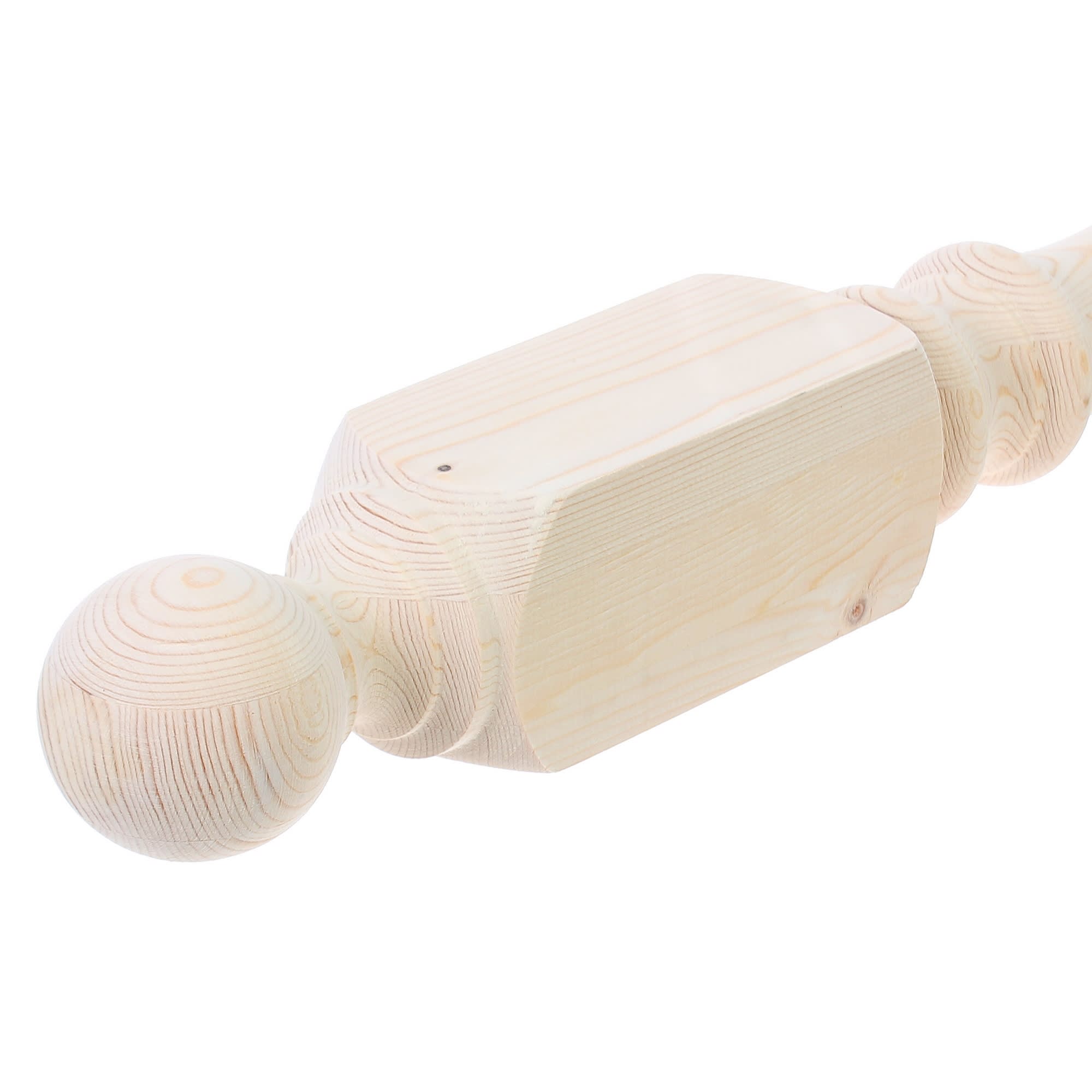 81967443 Столб симметричный, 90х90х1200 мм, хвоя сорт AB Santreyd  - Вид №1