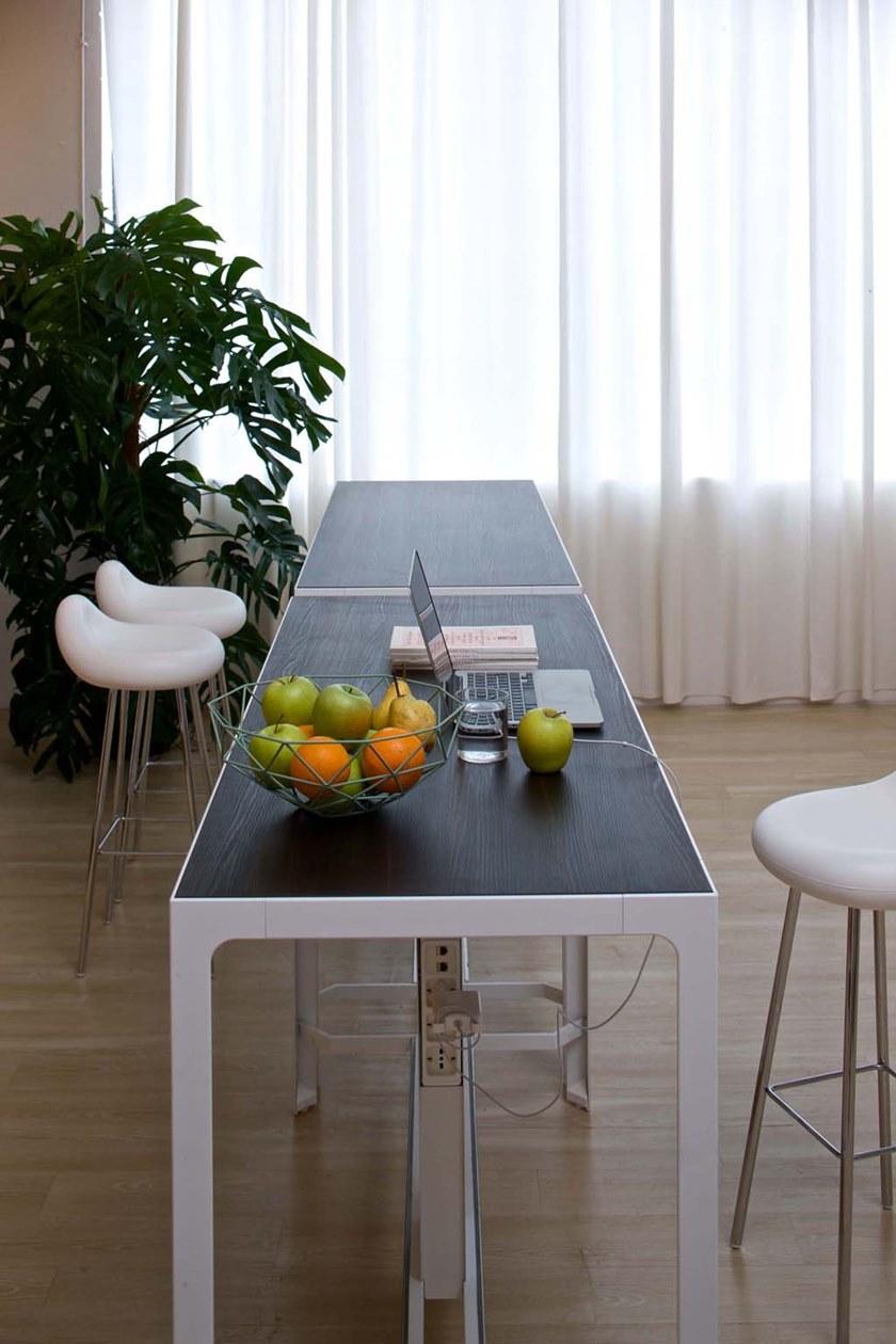 ESTEL GROUP Высокий деревянный обеденный кухонный стол в современном стиле Buffet sun-id-1475705 - Вид №6