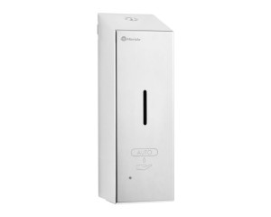 DSP220 Бесконтактный автоматический дозатор пенного мыла STELLA AUTOMATIC SLIM для одноразовых картриджей 800 мл, полированная сталь Merida