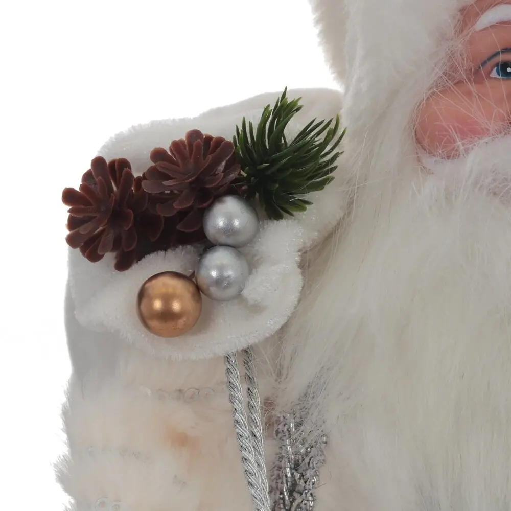 89345123 Игрушка Дед Мороз 795401 38x13x18 см цвет бело-серый STLM-1357208 Santreyd  - Вид №5