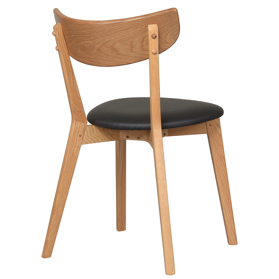 26880200 Стул , pero, pu-кожа, черный Unique Furniture  - Вид №24