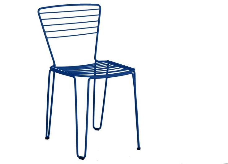 iSimar Садовый стул из оцинкованной стали Menorca 8034 - Вид №4