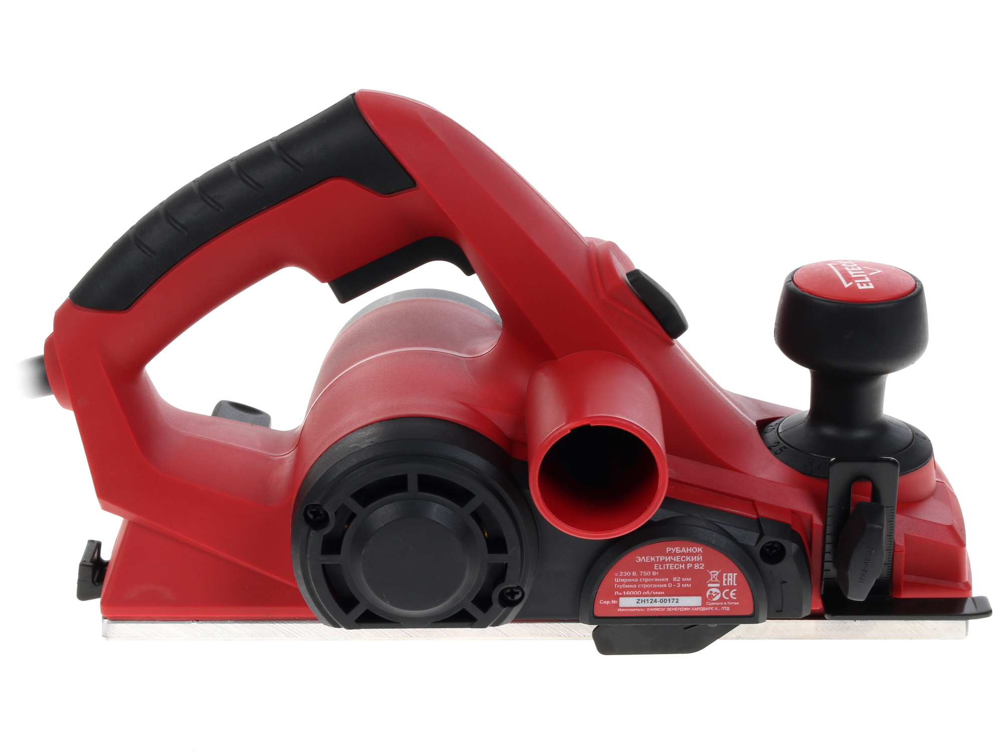 Электрорубанок Elitech Р 82 1069119 STDN-0089233 - Вид №2