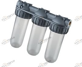 ATLAS FILTRI  Бактериостатический фильтр для воды TRIPLEX PLUS 3P BX SANIC 