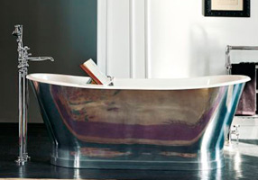Gentry Home New Canada Cast iron bathtub Темный никель GH100843  - Вид №1