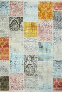 Винтажный ковер 094MLT 120х156 DOLLY CAPRETS ДИЗАЙНЕРСКИЕ 119784 Разноцветный