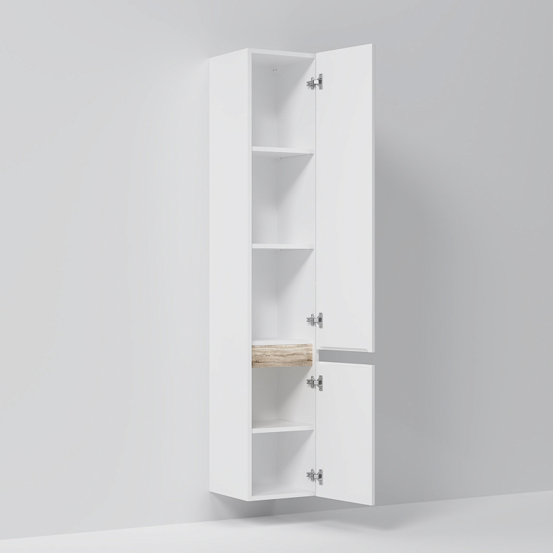 M85ACHR0306WG шкаф-колонна подвесной правый 30 см цвет: белый глянец AM.PM X-Joy  - Вид №2