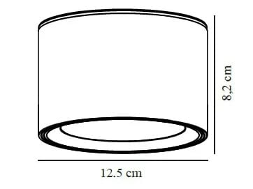 Потолочный металлический прожектор Nordlux Landon ARCH-00137851 - Вид №8