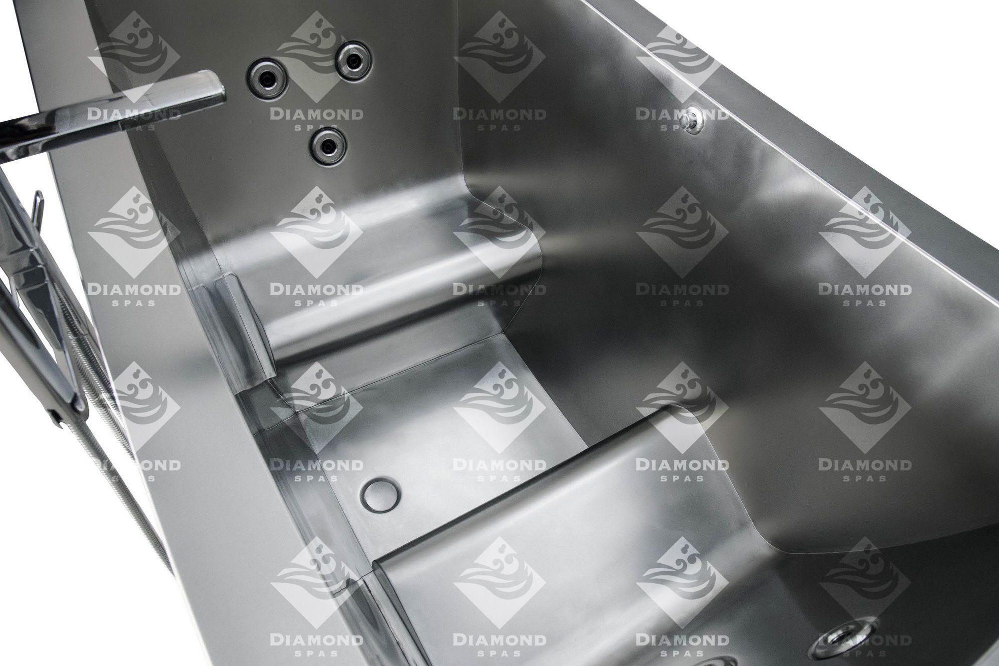 Ванна из нержавеющей стали Diamond Spas JAPANESE ARCH-00142810 - Вид №1