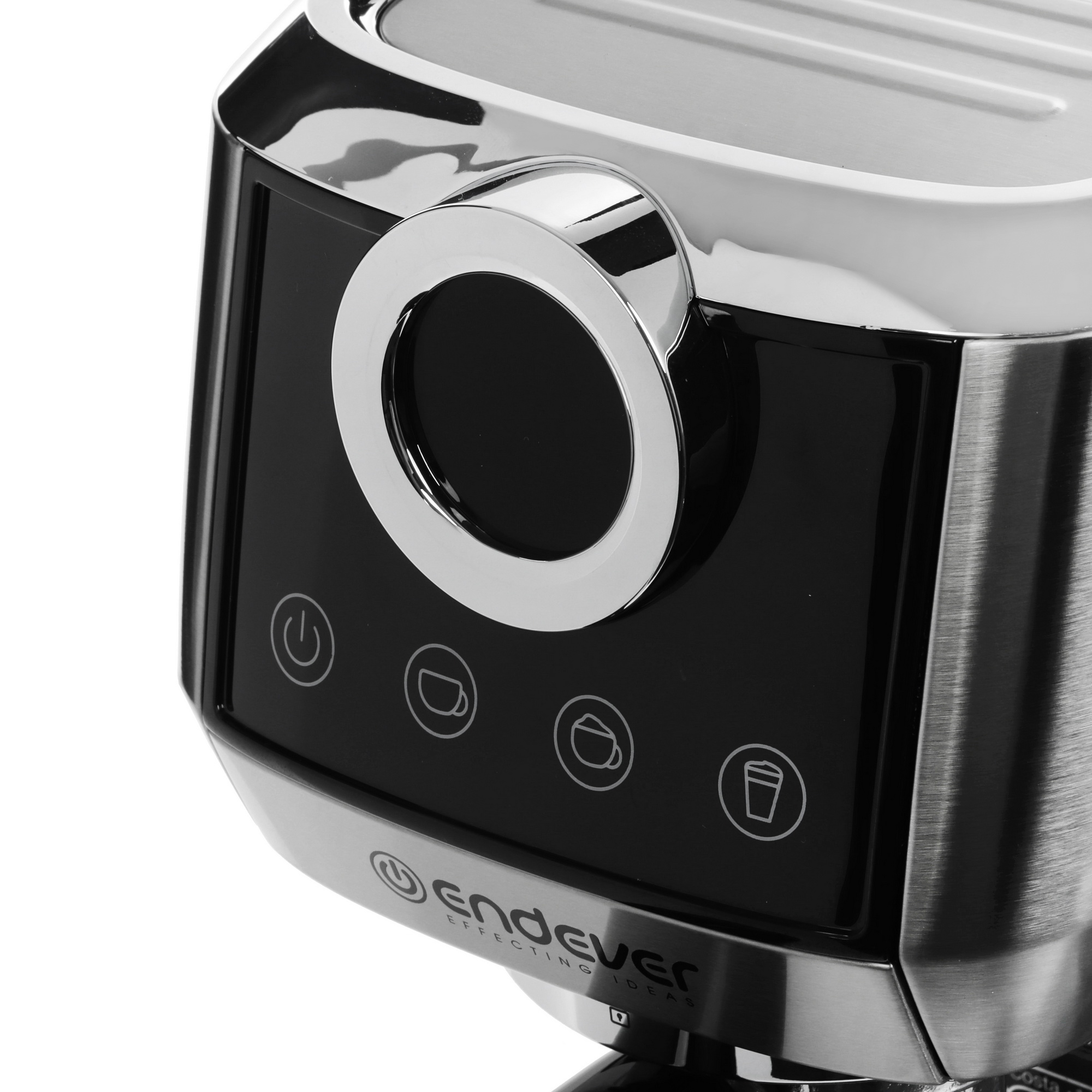 9101106 Кофеварка рожковая Endever Costa-1098 серебристый STDN-0054426 - Вид №3