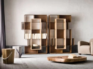 ELITE TO BE Книжный шкаф из металла, вырезанный лазером Eno