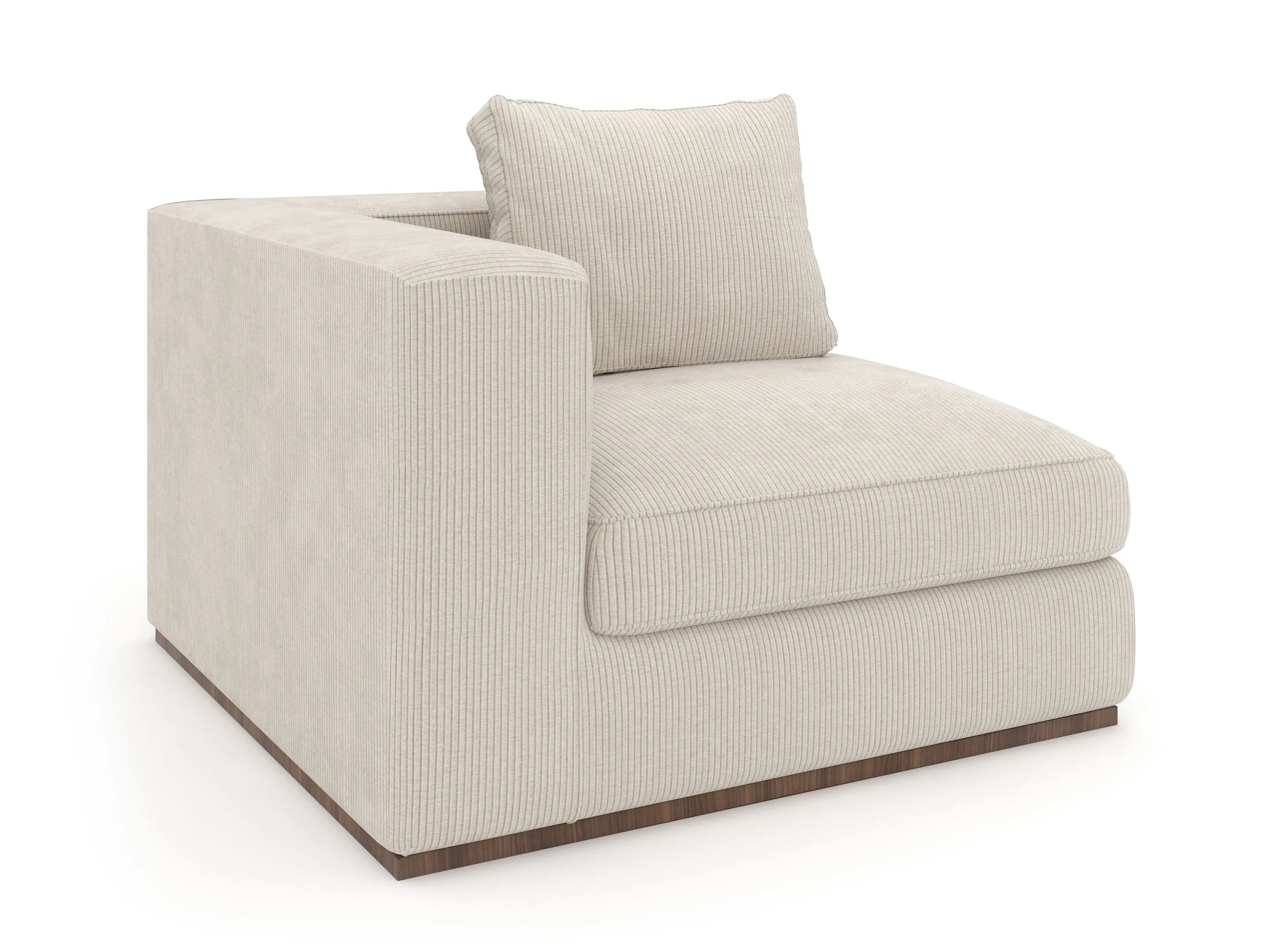 Тканевое угловое кресло Caracole BELLO ARCH-00134320 - Вид №4