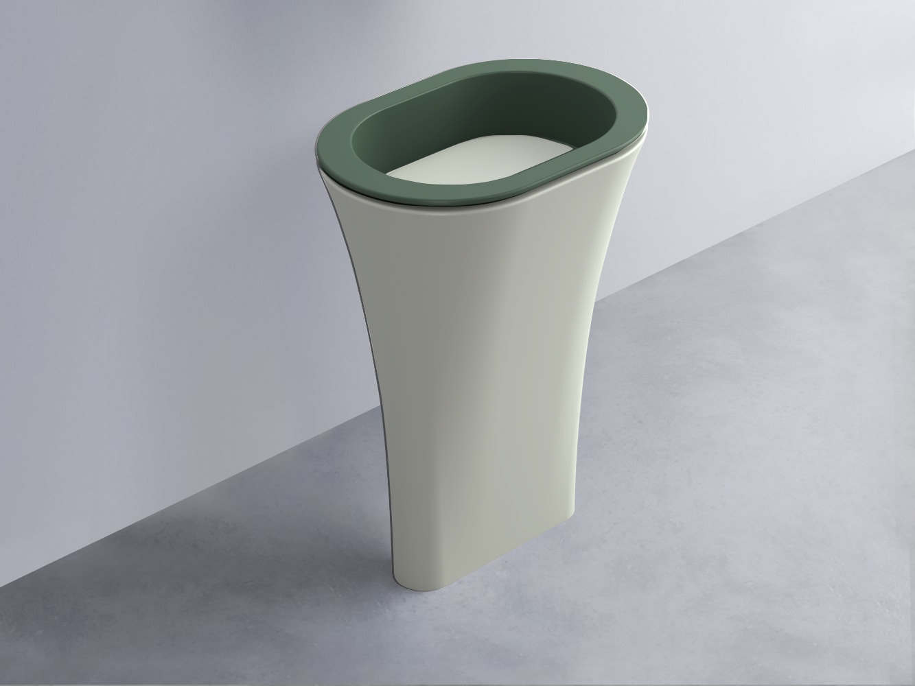 AMLA65-MU+AMPILO-PM+AMCOLO-PM Раковина Amedeo Ovale отдельностоящая cielo Enjoy + Amedeo Ceramica Cielo