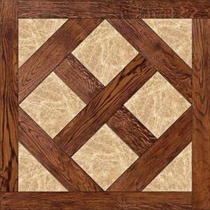 Модульный паркет Da Vinci Модульный паркет с камнем Гримсбери Дуб Любая на выбор брашированная, гладкая (Брашированная, Гладкая) х мм.