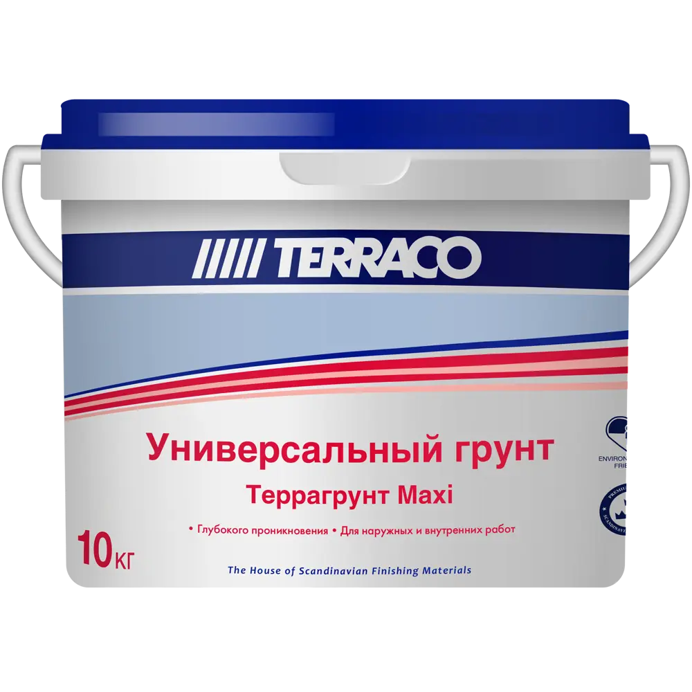 Terraco Террагрунт Maxi — универсальная акриловая грунтовка 10 кг 83000321 STLM-0038687