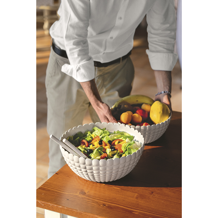 213830156 Салатник tiffany, 5 л, молочно-белый Guzzini  - Вид №1