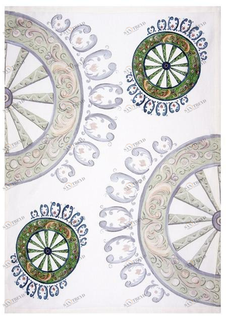 The NapKing Льняное кухонное полотенце Siciliam sun-id-1442162