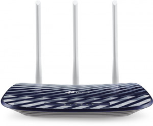 Archer A2 Ac750 wireless dual band router, mediatek, 1 wan + 4 lan ports 10/100 mbps, 3 fixed antennas TP-Link