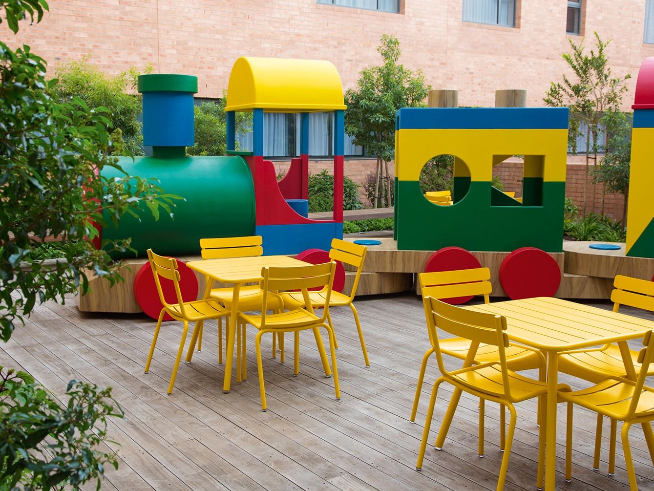 Алюминиевый квадратный стол Fermob Luxembourg Kid ARCH-00099621 - Вид №1