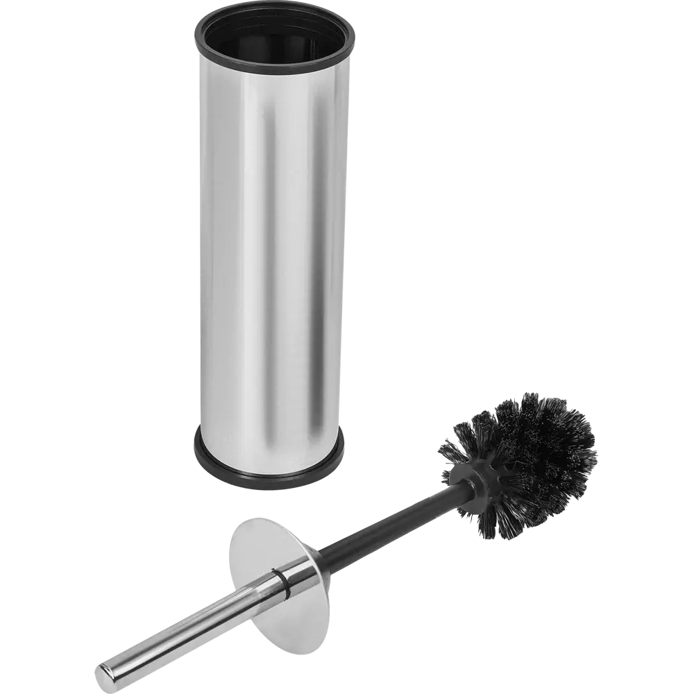 Ёршик для унитаза Primanova цвет хром Сантехнический STLM-2038488 - Вид №2