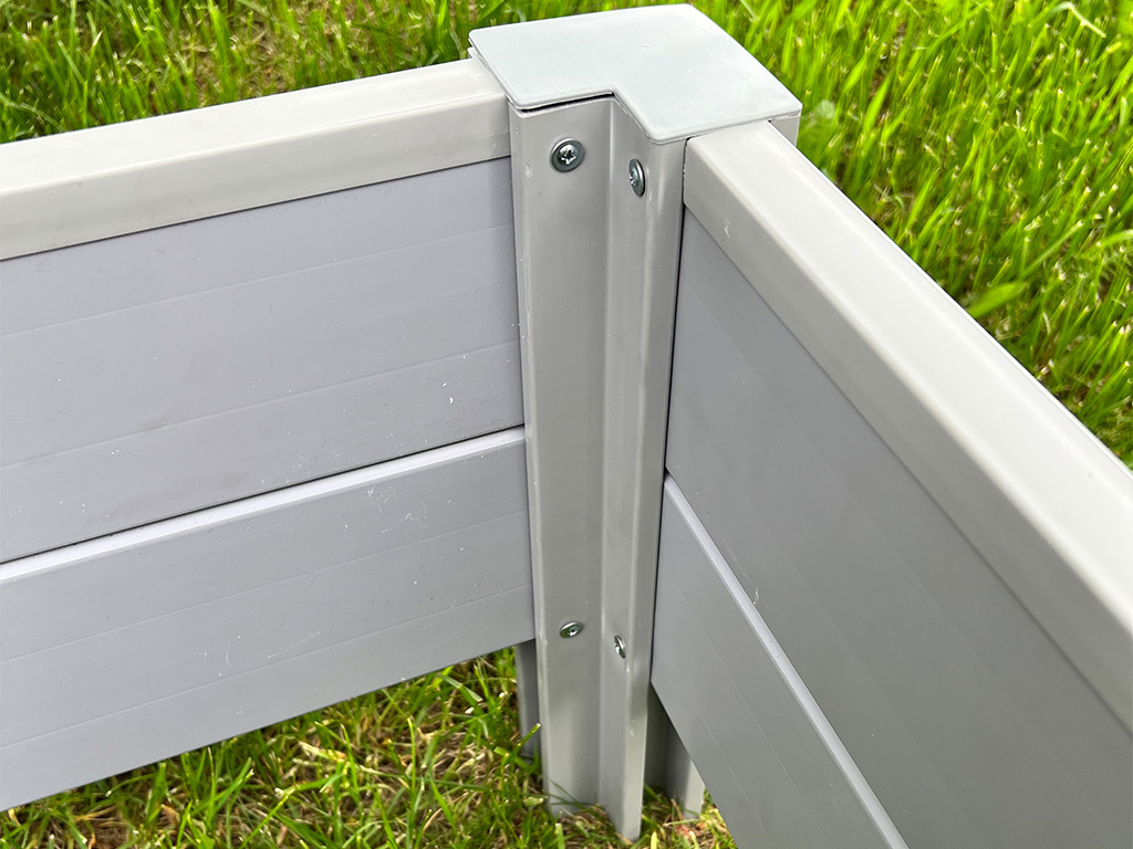 Грядка ПВХ 1,5 х 1 м, высота 27 см ГеоПластБорд GPBST-132 - Вид №2