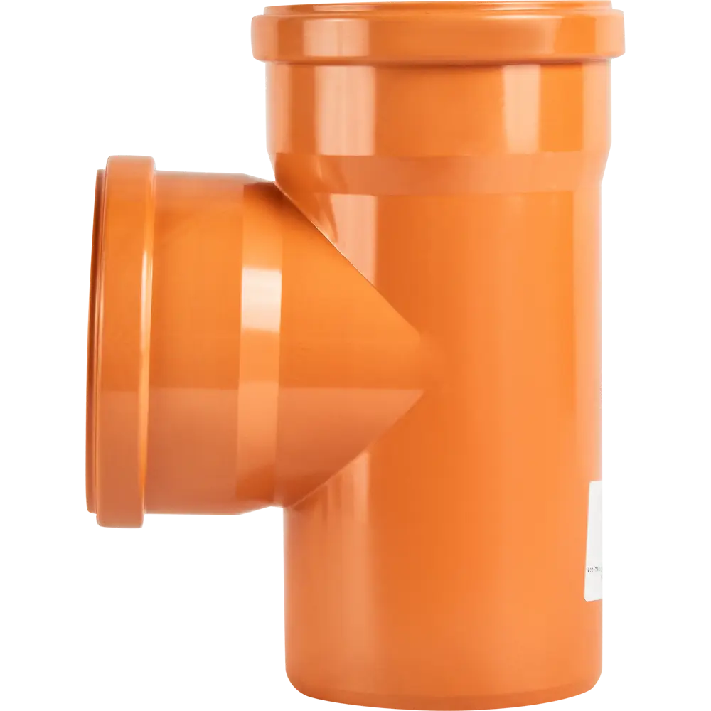 Тройник Хемкор d110 мм 87° пластиковый для наружной канализации 86923115 STLM-2043501  - Вид №1