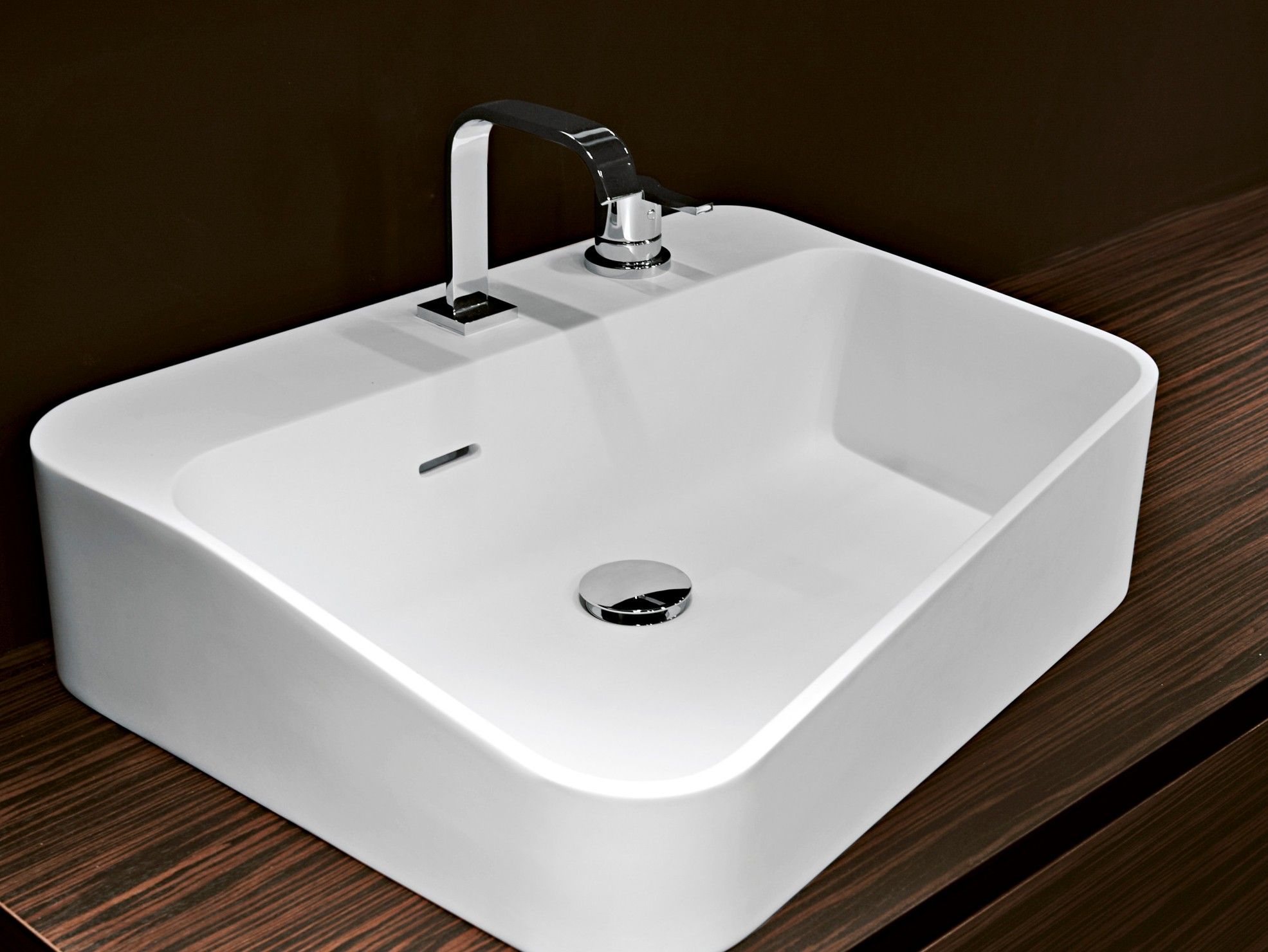 Прямоугольная раковина из Cristalplant® Antoniolupi ALVEO1 ARCH-00042717 - Вид №1