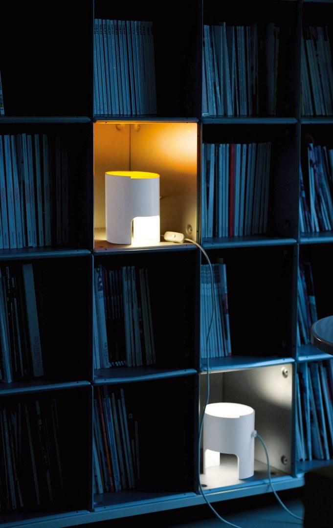 Martinelli Luce Настольная лампа из алюминия  804/bi/bi  - Вид №3