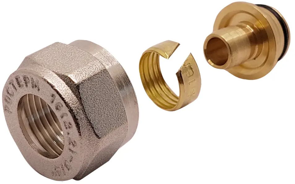 Евроконус РОСТЕРМ 16x2.2 мм для труб PE-X с резьбой 3/4" 84341406