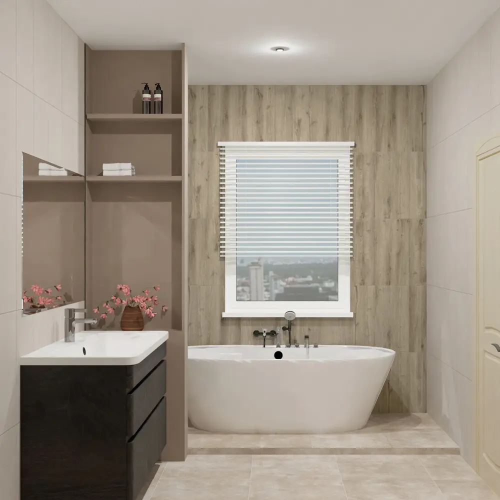 Настенная плитка Axima Фишт 30x60 см 1.62 м² матовая цвет коричневый STLM-2007231 - Вид №2