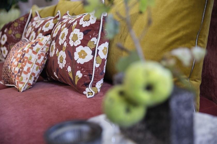 Élitis Прямоугольная подушка из шелка с рисунком sun-id-1395113 - Вид №6