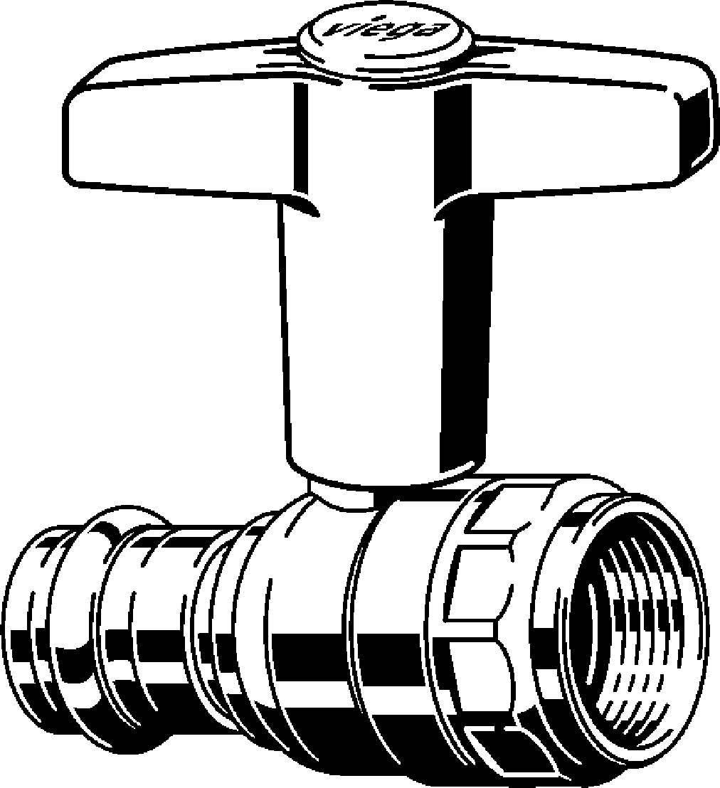 Viega Шаровой кран Easytop 2275.4 (746810) 746 810 - Вид №1