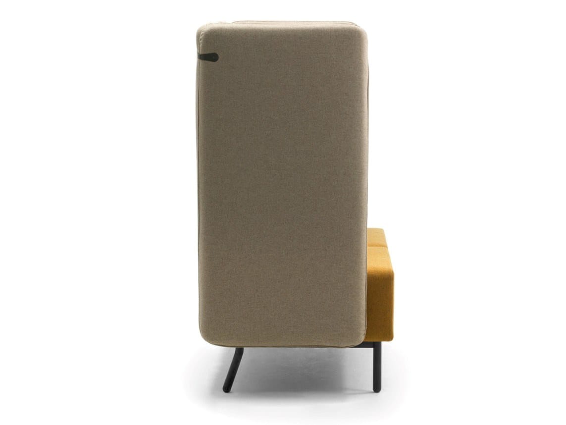 2-местный огнестойкий тканевый диван с USB-разъемом Leyform Around ARCH-00007495 - Вид №2