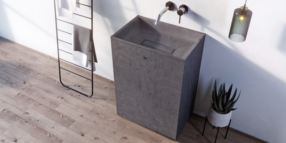 WB609BELYJ Накладная раковина на столешницу  прямоугольная BetOn  - Вид №2