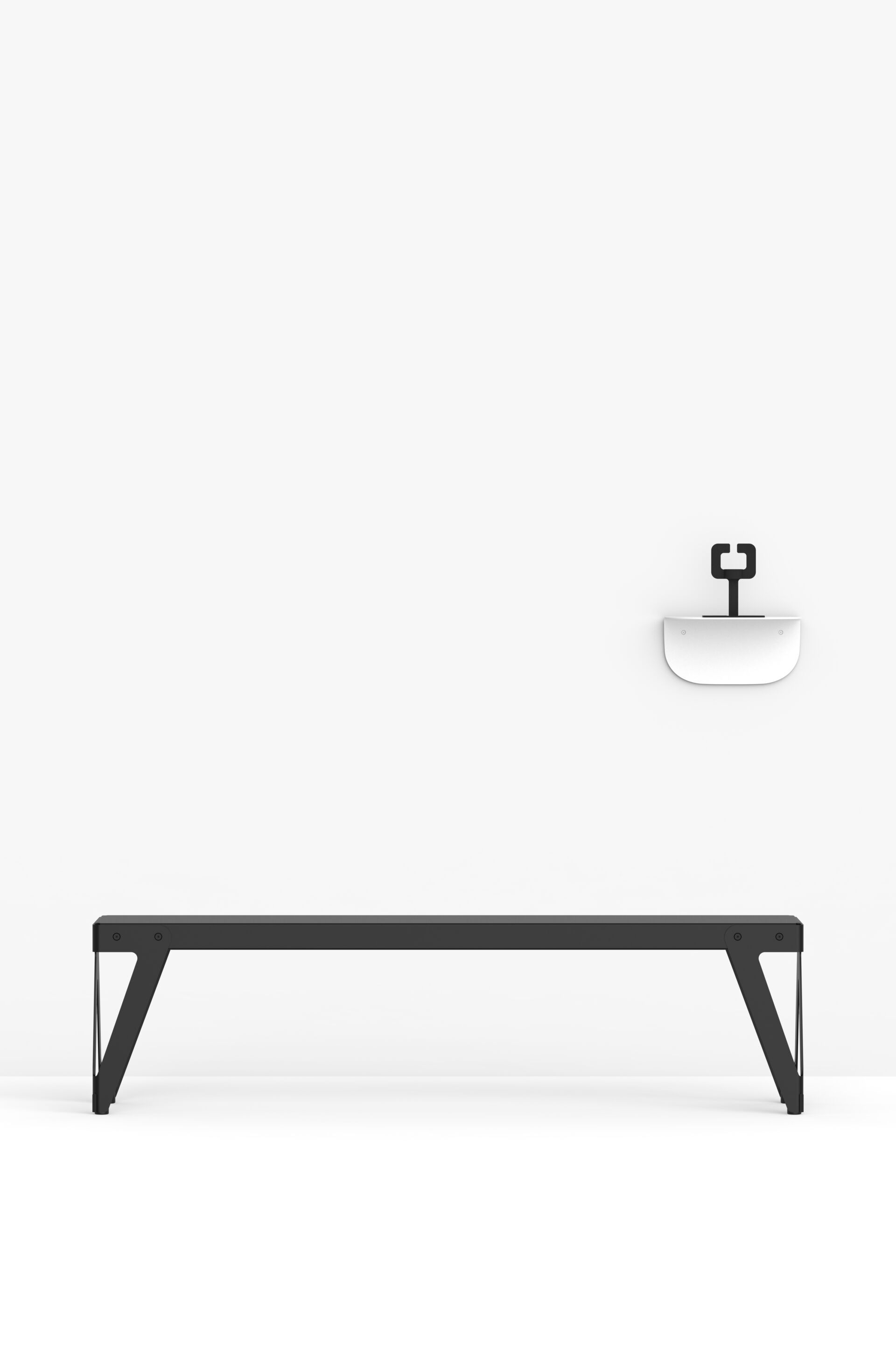 Стальная скамья с порошковым покрытием FUNCTIONALS Lloyd ARCH-00058716 - Вид №13