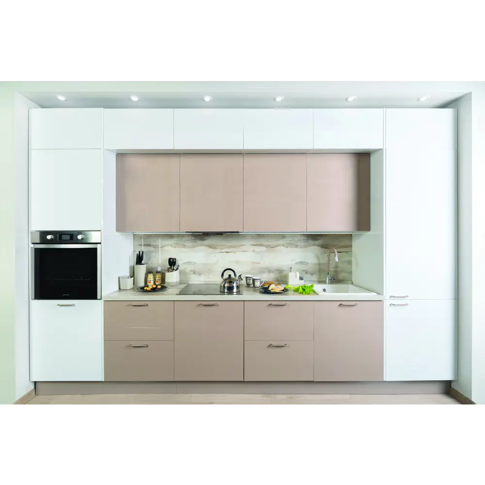 Фасад кухонного шкафа Аша 59.7x12.5 см KONSENSA ДСП цвет белый 89419165 STLM-2041684 - Вид №10